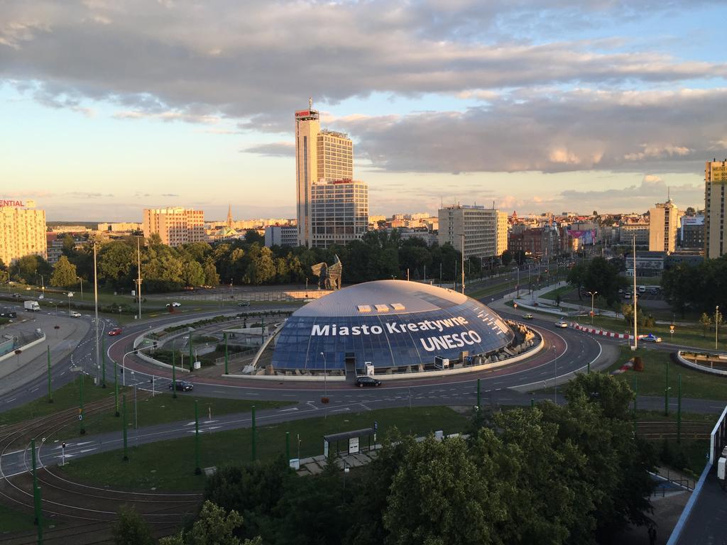 Апартаменты Apartament Panorama Spodek Катовице Экстерьер фото